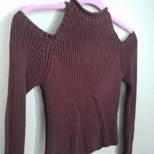Forever 21 Sweaters - NEW Open shoulder sweater Forever 21 Sweaters - NEW Open shoulder sweater